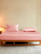Vegan Silk Fitted Sheet Set