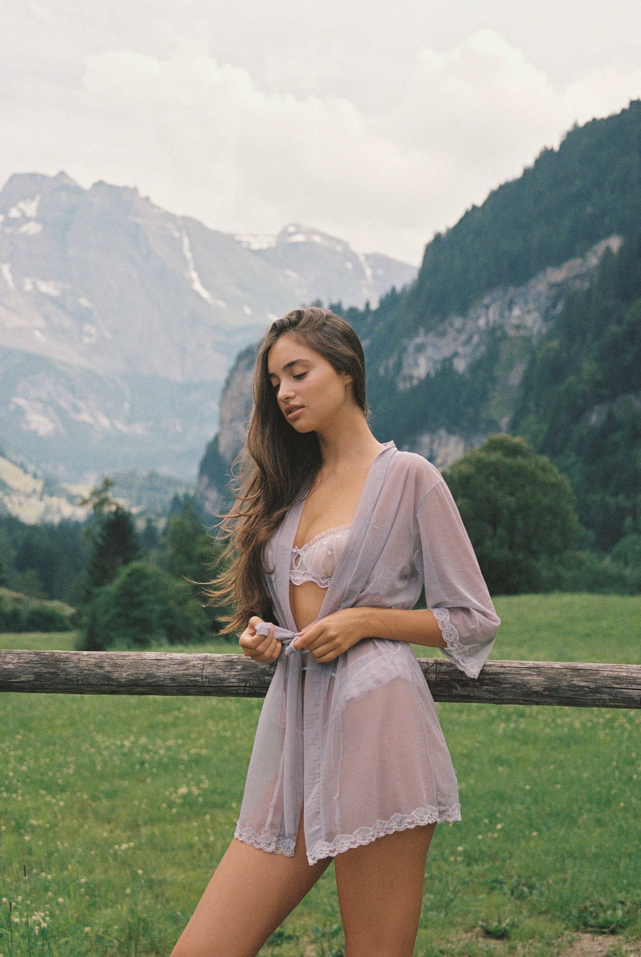Fiorella Lavender Robe