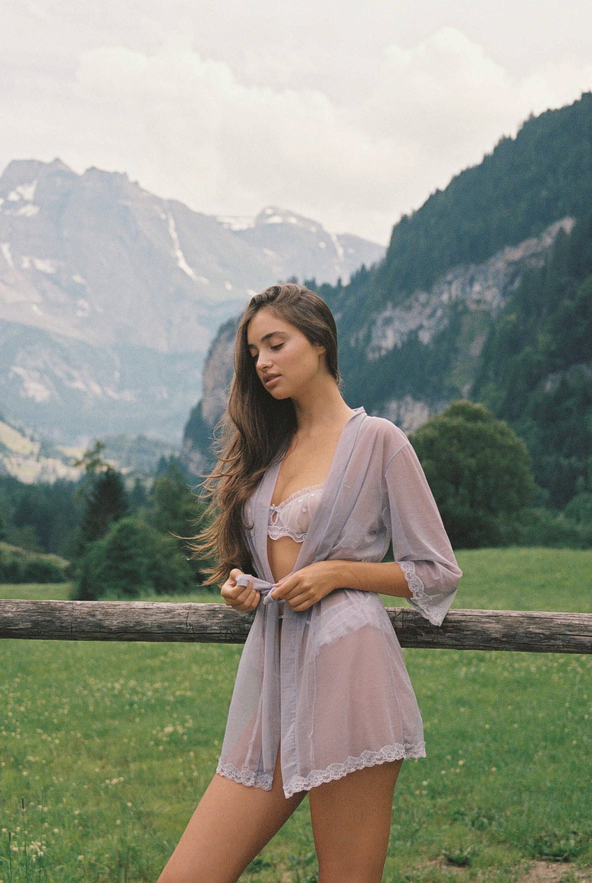 Fiorella Lavender Robe