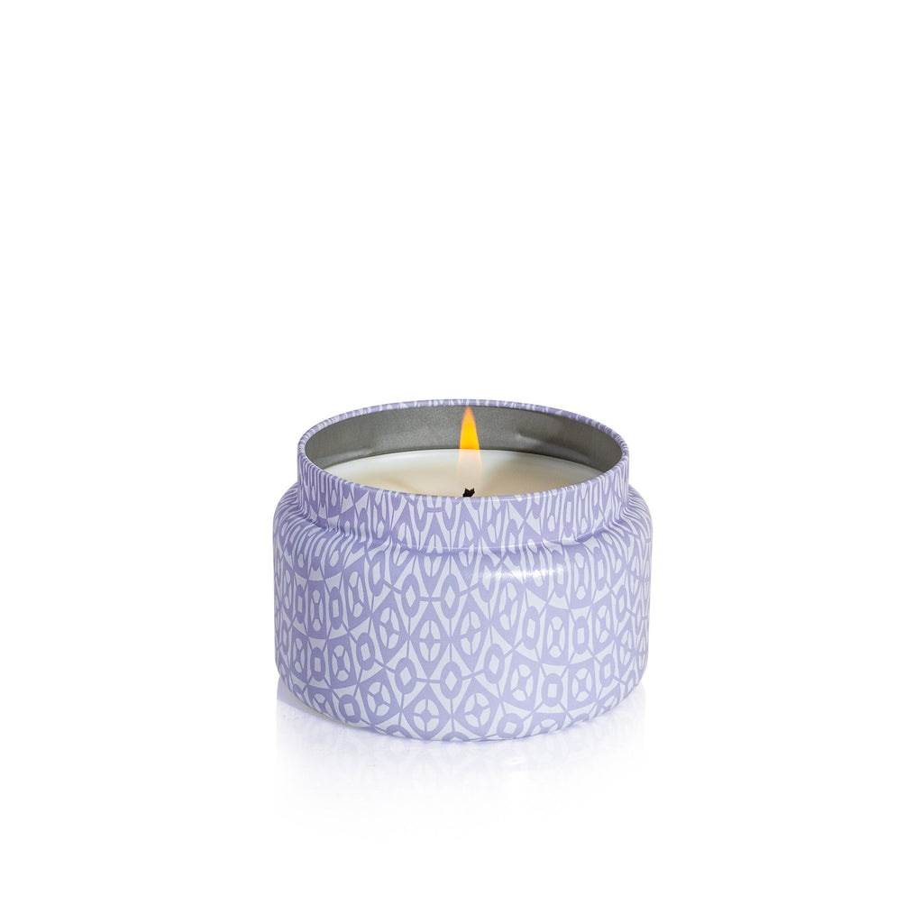 Volcano Lavender Printed Travel Tin Candle