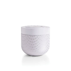 Volcano White Opal Gilded Tin Candle