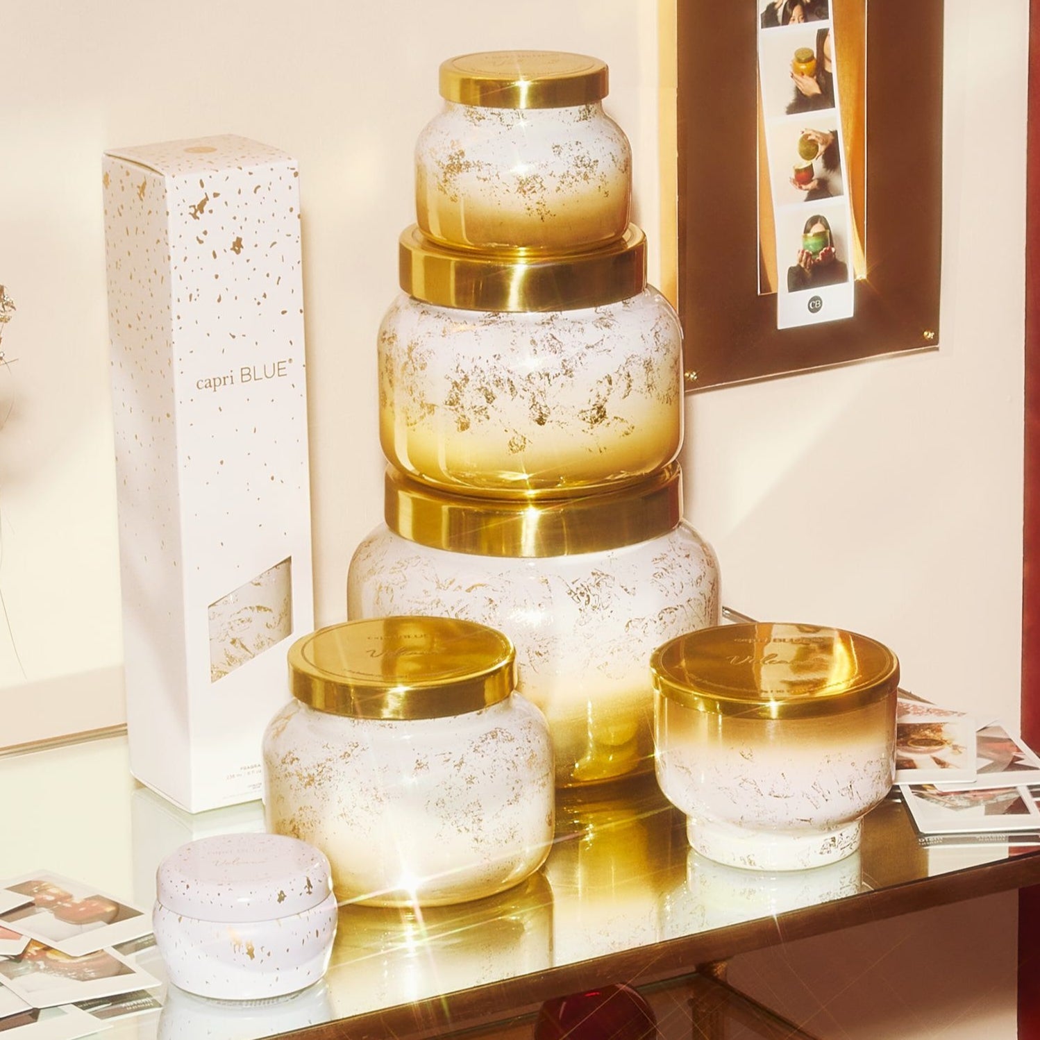 Volcano Glimmer Oversized Candle
