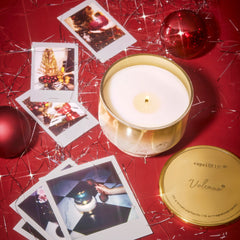 Volcano Glimmer Inverted Candle