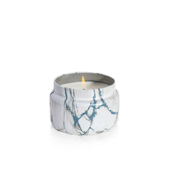 Volcano Modern Marble Printed Travel Tin Candle