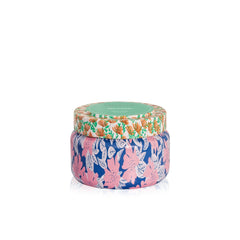 Volcano Pattern Play Printed Travel Tin Candle