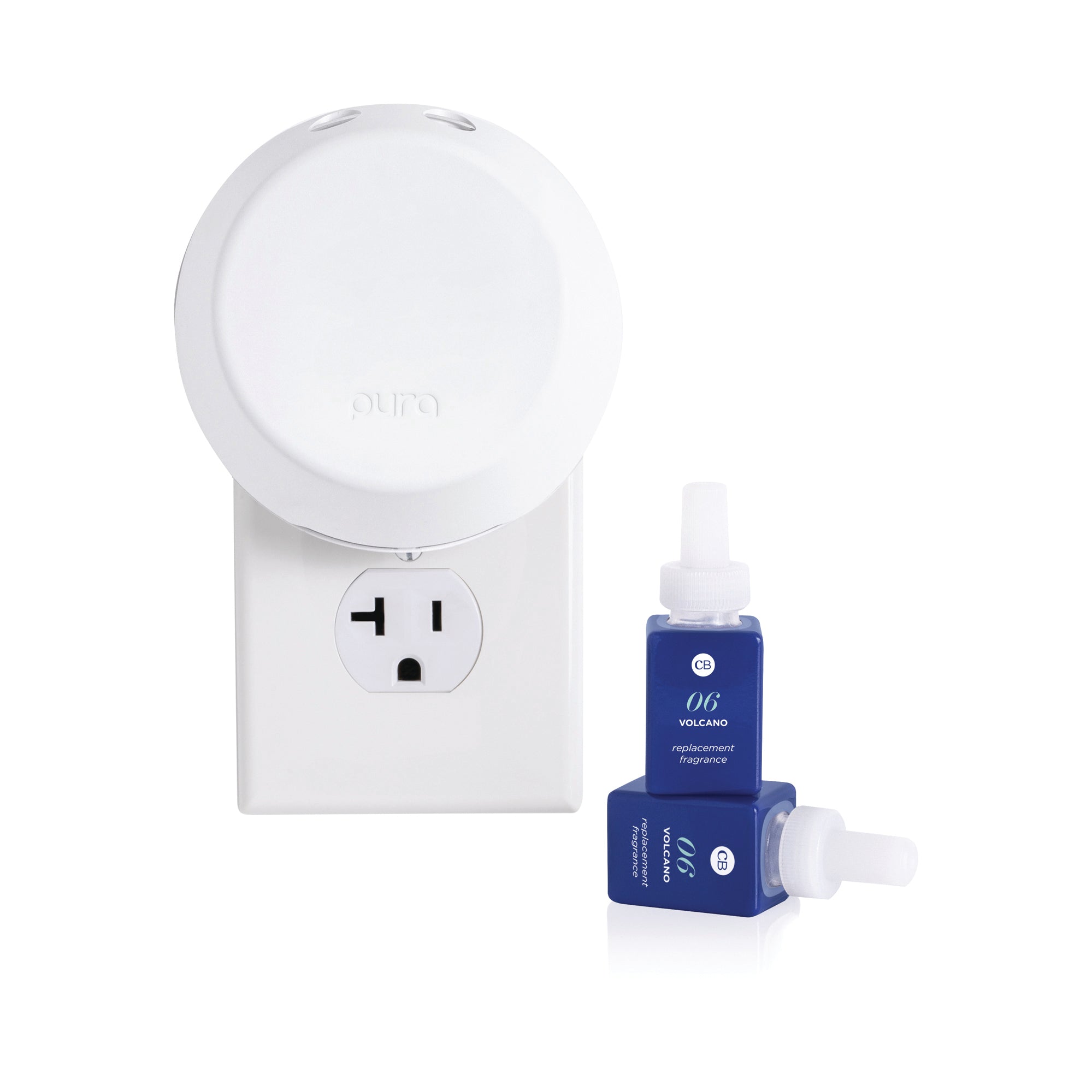 CB + PURA Diffuser Refill 2-Pack Bundle, Volcano