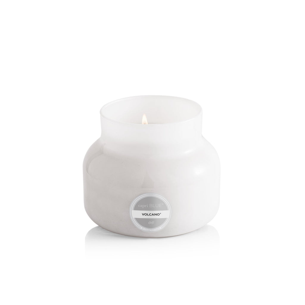 Volcano White Signature Candle