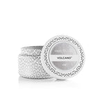 Volcano White Printed Travel Tin Candle