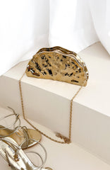 Zayn Clutch Bag Gold